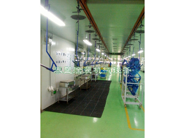 自行車(chē)車(chē)架涂裝線